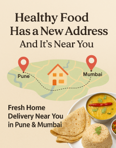 Homemade food in Pune and Navi Mumbai